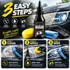 AUTOGO Líquido Restaurador de Faros Automotrices Fórmula de Protección Nano Renueva la Capa Superficial de las Pantallas para Resistir la Oxidación Solar