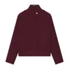 Fabricante Mayorista de Ropa para Mujer Transfronteriza Cárdigan de Punto con Cuello Alto Nuevo Otoño e Invierno 2026