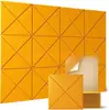 12 Painéis Acústicos Painéis de Isolamento Acústico Estúdio à Prova de Som Painéis Decorativos de Parede Losango Redução de Ruído Atacado Prova de Ruído