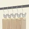 Clip para Pantalones para Uso en Casa, Percha para Pantalones sin Marcas, Herramienta de Almacenamiento Especializada, Gancho Multifuncional, Pinza de Ropa, Estante para Sombreros y Pantalones