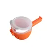 Clip Sellador para Conservación de Alimentos, Boquilla Dosificadora para Avena, Pinza para Bolsa de Snacks, Clip Sellador a Prueba de Humedad, Herramienta Selladora de Bolsas