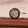 Fabricantes de madera ébano incrustado cobre Xiangyun Loto colgante para coche accesorios llavero joyería accesorios diy al por mayor