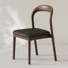 Cadeira de Jantar Nórdica Toda em Madeira Maciça Casa Restaurante Moderno Simples Designer Mesa de Jantar Cadeira Encosto Cadeira Banqueta para Comer