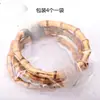 Accesorios para Bolsas Asa de Bambú DIY Material para Bolsas Hechas a Mano Color Madera Original Anillo de Bambú Asa de Bambú para Bolsa Lista para Usar Le De Zhu