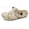 Un Zapato, Dos Formas de Usar, Zuecos de Moda de Talla Grande Transfronterizos, Calzado Exterior para Hombre, Pantuflas Casuales de Dedo, Zapatos para Hombre de Exterior, Zapatos de Playa