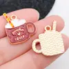 Mezcla 50 Colgantes de Pavo de Acción de Gracias, Calabaza y Hongo de Dibujos Animados Accesorios para Pulsera y Llavero DIY