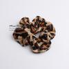 Outono e Inverno Estampa de Cobra Estampa de Leopardo Orelha de Coelho Prendedor de Cabelo Fita Scrunchie Acessório de Cabelo para Mulheres Estilo Coreano e Japonês Cuidado com o Cabelo Não Danifica