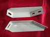 Accesorios para perfiles piezas de esquina de pie piezas de soporte de perfil piezas de pie de soporte plástico pulverizado en superficie pie fijo de perfil