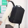 Mochila impermeable de moda para viajes de negocios, de gran capacidad, para portátil, mochila ligera y que reduce la carga para hombres