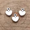 9x6,6mm 0,32g Pingente Multicor DIY Liga de Zinco Fabricante Atacado Pingente de Coração