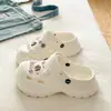 Mejoradoras de altura y adelgazantesPopulares de conejo para verano, para ir al trabajo al aire libre, versátiles, casuales, de EVA, para vacaciones en la playa, sandalias cerradas