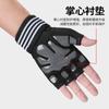 Amazon nuevos guantes de medio dedo para motocicleta para hombre deportivos de dedo abierto para montar delgados antideslizantes resistentes a caídas guantes para exteriores