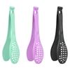 Pinza para Alimentos Colador de Plástico Dos en Uno, Pinza para Alimentos Desmontable, Pinza para Fideos, Pinza para Barbacoa al Aire Libre, Pinza para Filete