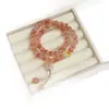Pulseira de Pata de Gato Fofa com Círculos Duplos de Bodhi para Casais, Pulseira Macia e Elegante Envolvente no Dedo, Doce e Fashion, Versátil e Esteticamente Agradável