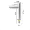Ventas Directas de Fábrica Grifo de Agua Fría Único Grifo para Lavabo Grifo de Apertura Rápida para Lavabo Artículos Sanitarios para Baño Venta al por Mayor Transfronterizo