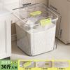 Contenedor de Arroz 25kg Caja de Almacenamiento de Arroz para Uso Doméstico 2026 Modelo Nuevo Sellado a Prueba de Insectos y Humedad Cubo de Arroz de Grado Alimenticio para Almacenar Granos y Harina