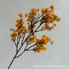 Venta al por mayor transfronteriza 96 Piezas de Gipsófila de Seda Flores Artificiales Decoración del Hogar Conjunto para Salón de Bodas Accesorios de Fotografía Flores Decorativas
