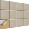 Panel de absorción acústica de fibra de poliéster especial transfronterizo, adhesivo autoadhesivo, aislamiento acústico, decoración de pared para estudio en casa, 12 piezas
