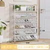 Venta Directa del Fabricante, Zapatero Multicapa Simple Serie 80 para Armar, Estante de Almacenamiento, Organizador, Tubo de Acero Tela No Tejida
