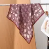 Bufanda de seda de espiga para mujer, nuevo estilo primavera/verano, chic francés, accesorio versátil para decorar cuellos, camisas, trajes, diademas y accesorios para el cabello