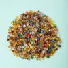 Cristal natural ágata de colores grava Piedra fragante de cristal piedra de desmagnetización purificación decoración para maceta pecera Piedra de Flor de Lluvia