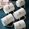 Taza de Porcelana de Hueso Directa de Fábrica Personalización de Logo Molde para Taza de Agua de Porcelana de Hueso Patrón de Apertura de Molde Personalización Cerámica Tangshan