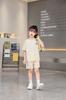 Traje de Verano para Niños de Manga Corta y Shorts, Ropa de Verano Talla Mediana y Grande para Niños y Niñas, Ropa Infantil Estilo Coreano de Verano para Niños Pequeños y Medianos