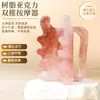 Masajeador de Cepillo para Acupresión y Masaje de Hombro, Cuello y Piernas, Cepillo para Meridianos de Espalda, Vejiga y Columna Vertebral, Masajeador de Doble Empuje y Raspado