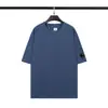 C P. Nueva Camiseta Casual de Cuello Redondo con Lente para Primavera y Verano de Algodón Moda Cómoda Holgada Joker Manga Corta para Hombres y Mujeres