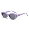 Nuevas Gafas de Sol Gm 2026 Coca Ojo de Gato Retro Ovaladas para Mujer con un Toque de Alta Gama, Elegantes y Vanguardistas, Hacen que la Cara Parezca Más Pequeña