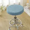 [Precio de Liquidación] Funda para Taburete Redondo Funda para Silla Giratoria Cojín Funda para Taburete de Barra Redondo Funda para Taburete de Salón de Belleza Funda Protectora Redonda