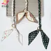 Nuevo Estilo Bufanda de Seda Tejida Inspirada en Chanel, Cadena para Accesorio, Decoración para Bolso Pequeño y Funda de Teléfono, DIY
