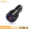 Carregador de Carro com Carregamento Rápido Qc3.0 em Estoque 3.4A Carregador de Telefone para Carro Qc3.0 Carregador de Carro USB Duplo para Uso em Veículo