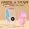 Caixa de 20 metros cordão elástico chato corda elástica linha para artesanato diy cordão de alta elasticidade resistente ao desgaste fio especial para miçangas fio para miçangas