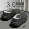 Pantuflas de Algodón Impermeables para Hombre, Nuevo Estilo Invierno 2026, Antideslizantes Anti-olor Cálidas con Felpa Interior, Zapatos de Algodón para Exteriores para Hombre