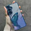 Funda electrochapada con purpurina Mengdie para teléfono móvil para Samsung S25ULTRA tendencia S25 arena movediza S24PLUS funda blanda S24