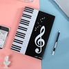 Clip de Partitura de Seis Páginas Pasta de Partitura Três Dobras Pasta de Partitura A4 Clip de Troca de Partitura de Piano para Tocar
