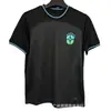 Venta al por mayor transfronteriza de camisetas de fútbol de edición especial brasileña, uniformes de entrenamiento de estilo antiguo (local y visitante), ropa deportiva transpirable de manga corta para verano