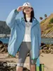 Serie de Colores Macaron Ropa con Protección Solar para Mujer Ropa con Protección Solar UPF100+ para Hombre, Chaqueta Ligera de Seda de Hielo Transpirable Moderna con Protección Solar para Verano