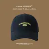 Gorra de Béisbol Versátil de Ala Ancha Estilo Coreano para Mujer en Otoño, Gorra de Copa Suave Cepillada Gruesa de Alta Calidad, Gorra Pequeña Visera que Muestra la Cara para Hombre