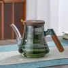 Taza Flotante Magnética al por Mayor Infusor de Té sin Tallo Olla Taza para Preparar Té de Oficina de Gama Alta Uso en Casa Vidrio Resistente al Calor Olla con Separador de Té