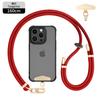 Cordón para Carcasa de Teléfono Móvil Multifuncional Anti-Pérdida Correa Tejida para el Cuello Ajustable Larga Correa para Teléfono Portátil