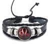 Comercio Exterior Nuevo Pulsera de Cuero de Vaca de las 12 Constelaciones Personalizada Retro Joyería para Parejas de Hombres y Mujeres Pulsera Joyería de las Doce Constelaciones