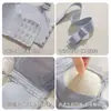 Sutiã de Renda, Sutiã Push-Up para Seios Pequenos, Push-Up Sexy Sem Aro, Tipo de Ajuste de Inverno Transparente que Retrai os Seios