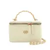 Bolso de hombro y bandolera acolchado de moda estilo Chanel, nuevo bolso tipo caja para mujer verano 2026, bolso de mano con cadena texturizada