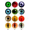Direto da fábrica DIY acessórios de jóias fundo plano tempo gem vidro patch padrão olhos olhos de boneca