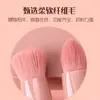 Set de Pinceles Cosméticos 5 Piezas con Caja Espejo Portátil Brocha para Polvos Rubor Set Completo Lana Suave Pincel para Sombras de Ojos Labios Brocha para Nariz