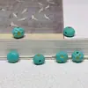 Pulseira de Contas Espalhadas Estrela Dourada Pintada de Turquesa Magnesita Acessórios de Artesanato DIY 332