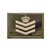 Parches Bordados de Rango Militar en Stock Transfronterizos, Parches Tácticos Militares de Moral, Brazaletes de Velcro