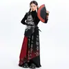 Roupas de Jazz para Meninas Moda Estilo Chinês Conjunto de Colete Meninas Jazz Dia de Ano Novo Hip-Hop Roupas da Moda Figurinos de Performance